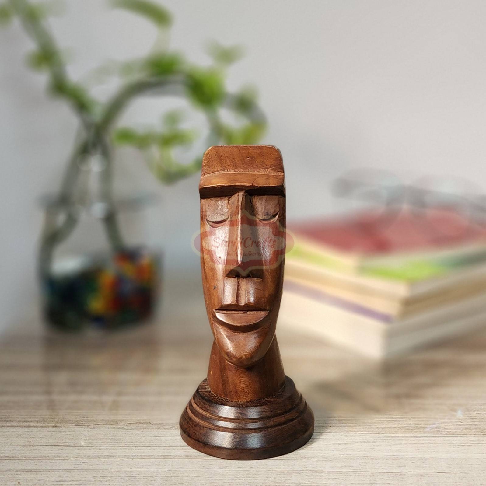 Handcrafted wooden spectacles holder for safely storing eyeglasses and sunglasses - View 2