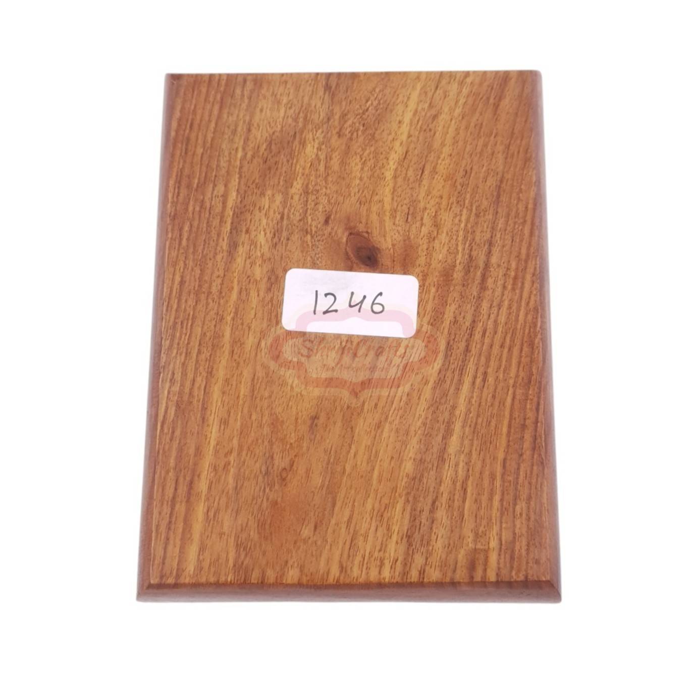 Handcrafted Wooden Playing Card Box for two decks of cards - View 7