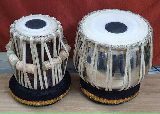 Professional Indian Tabla Set – Handcrafted Bayan and Dayan Percussion with Gig Bag
