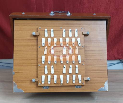 Shriji Special Handmade 36-Key 3-Octave Indian Shruti Box – 440Hz & 432Hz Tuning