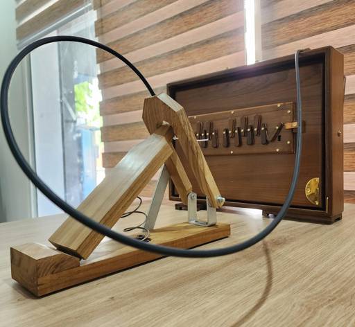 Shriji Pure Teak Wood Shruti Box – 13 Keys, 440Hz/432Hz Tuning, Carry Bag Included, 15x10 Inch