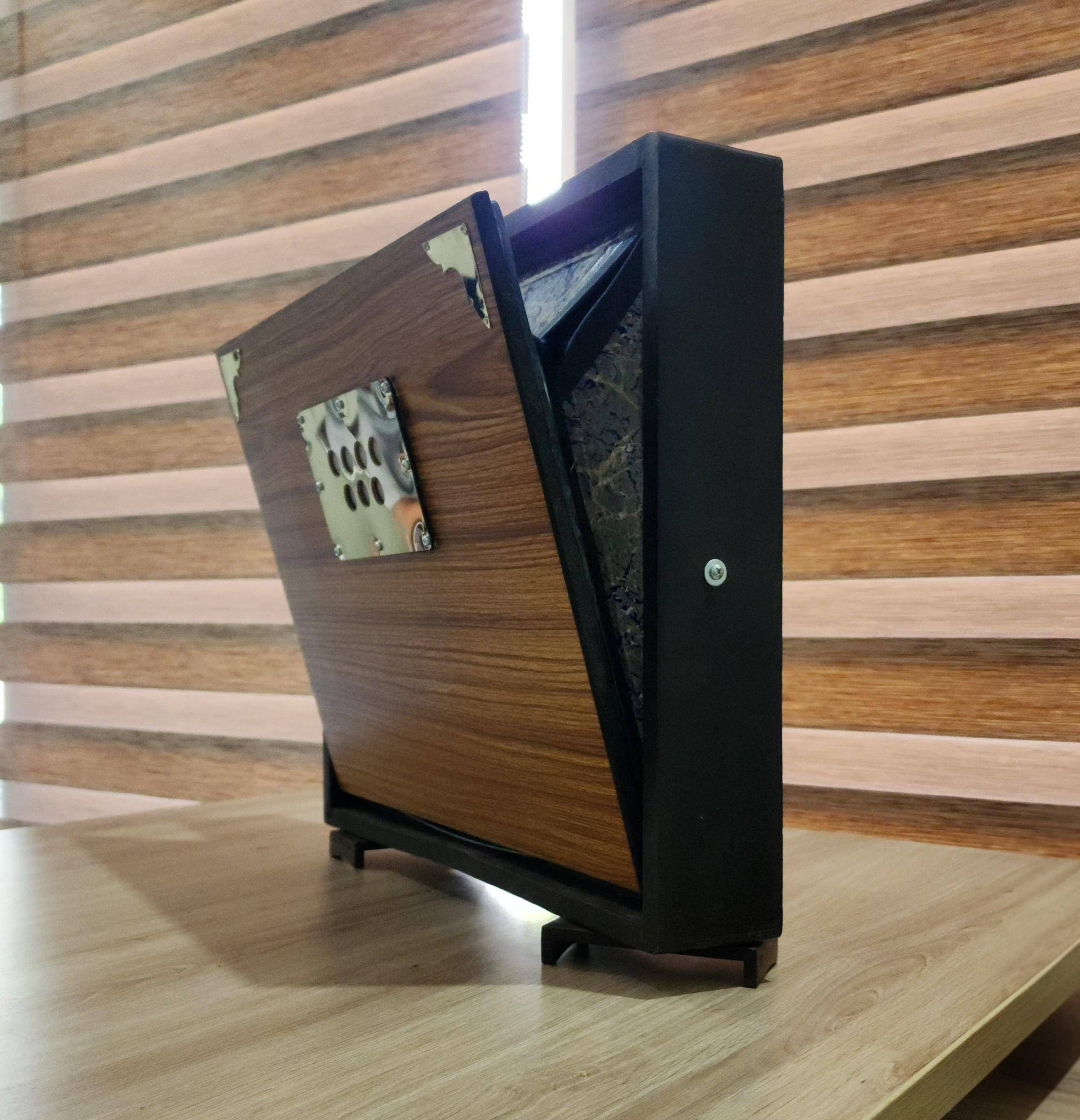 Professional 39-Key Indian Shruti Box – 3 Octaves (C3–C6) – 440Hz & 432Hz Tuning – Instrument for Yoga & Meditation - View 6