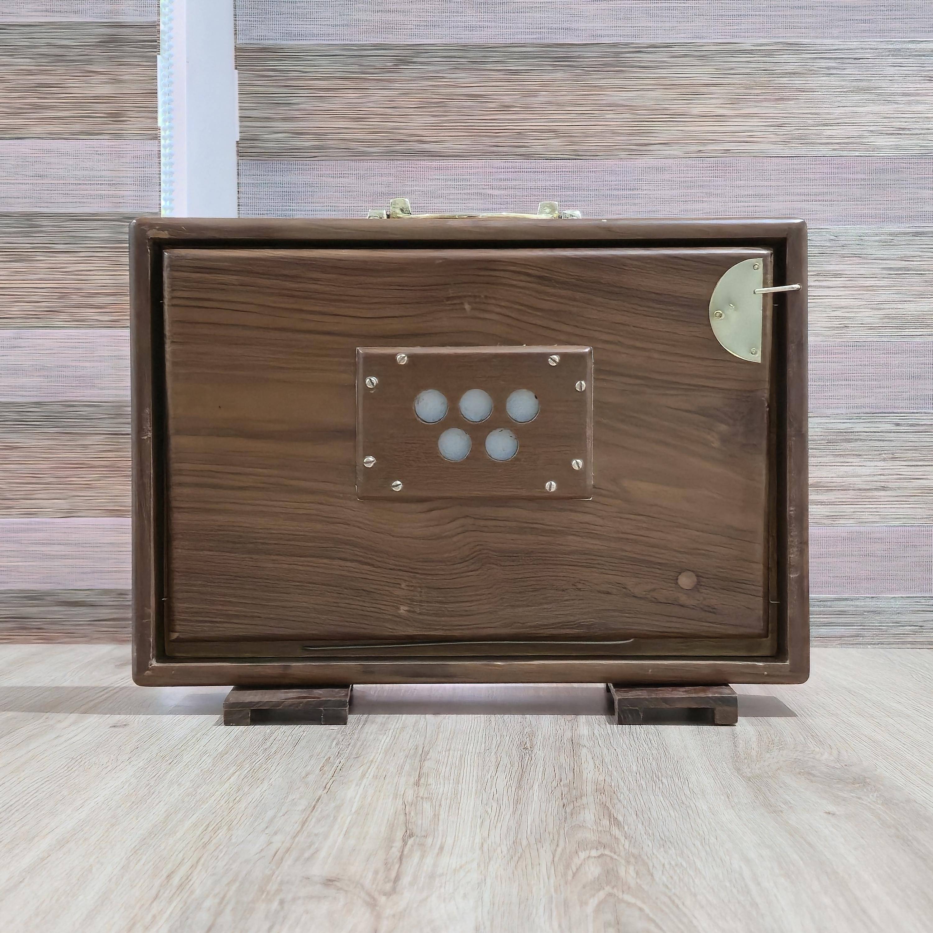 Professional 13-Key Teak Wood Shruti Box – 440Hz/432Hz Indian Drone Instrument with Bag - View 2