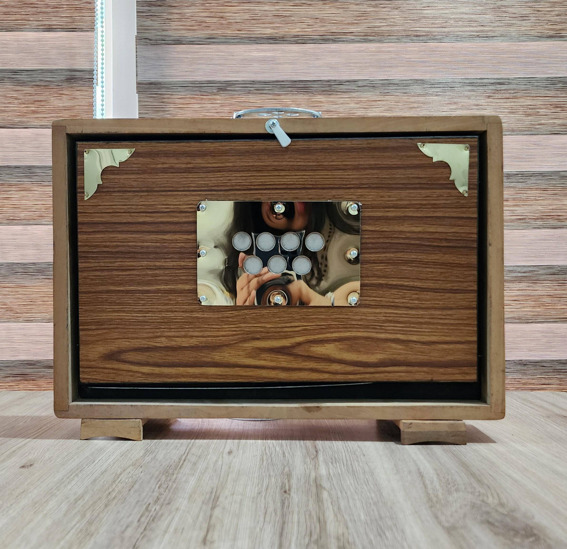 Professional Indian Shruti Box – C3-C4 Tuned, 440Hz/432Hz, Includes Carry Bag, 15X10X3 Inches — handcrafted wooden product by Shrijicrafts