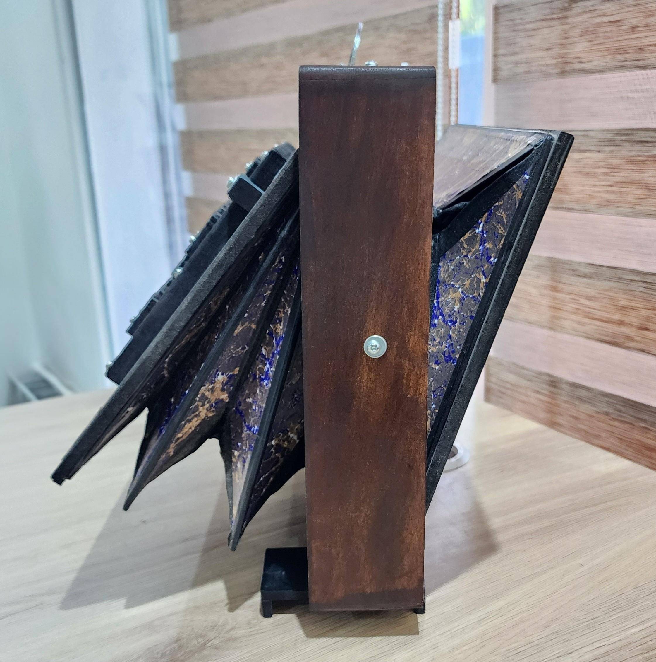 26-Key Indian Shruti Box – Dual Octave, 440Hz/432Hz Tuning – Handcrafted — handcrafted wooden product by Shrijicrafts