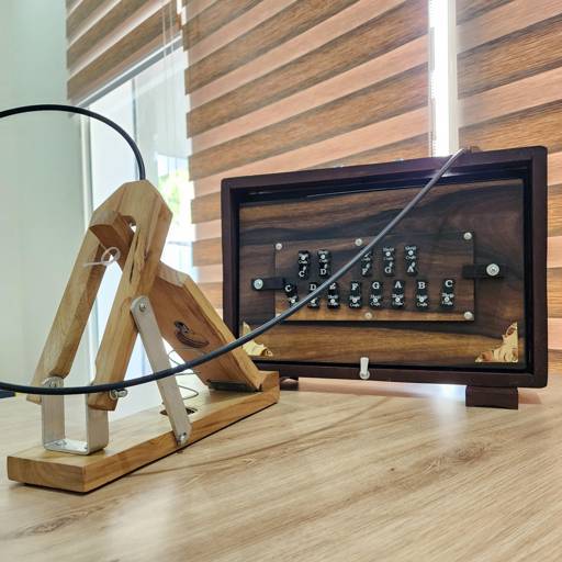 Shriji Professional 13-Note Shruti Box – Wood, 16x12x3 in – Ideal for Kirtan, Meditation, Yoga & Classical Music