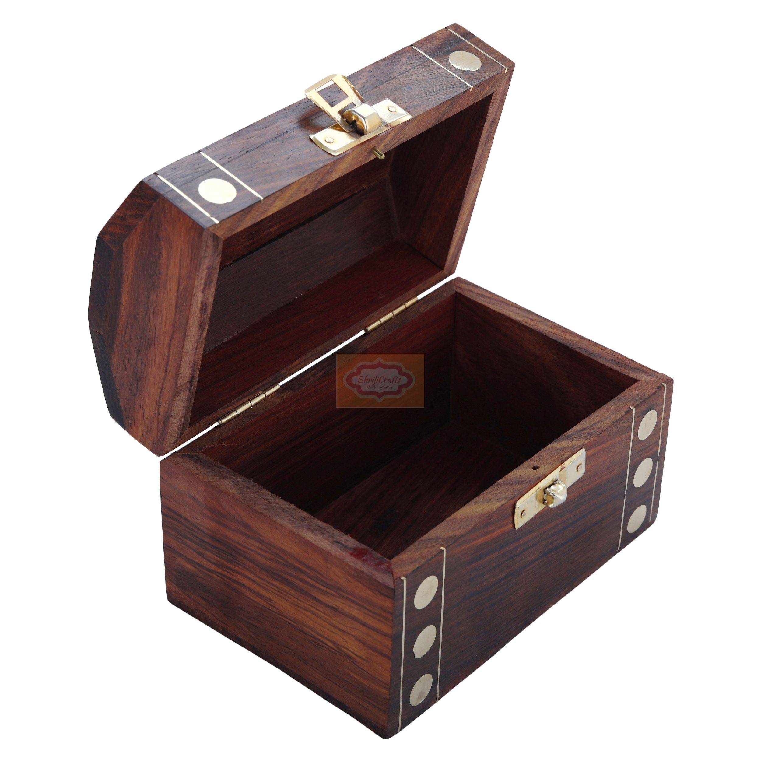 Handcrafted wooden money bank designed for saving coins and cash securely - View 4