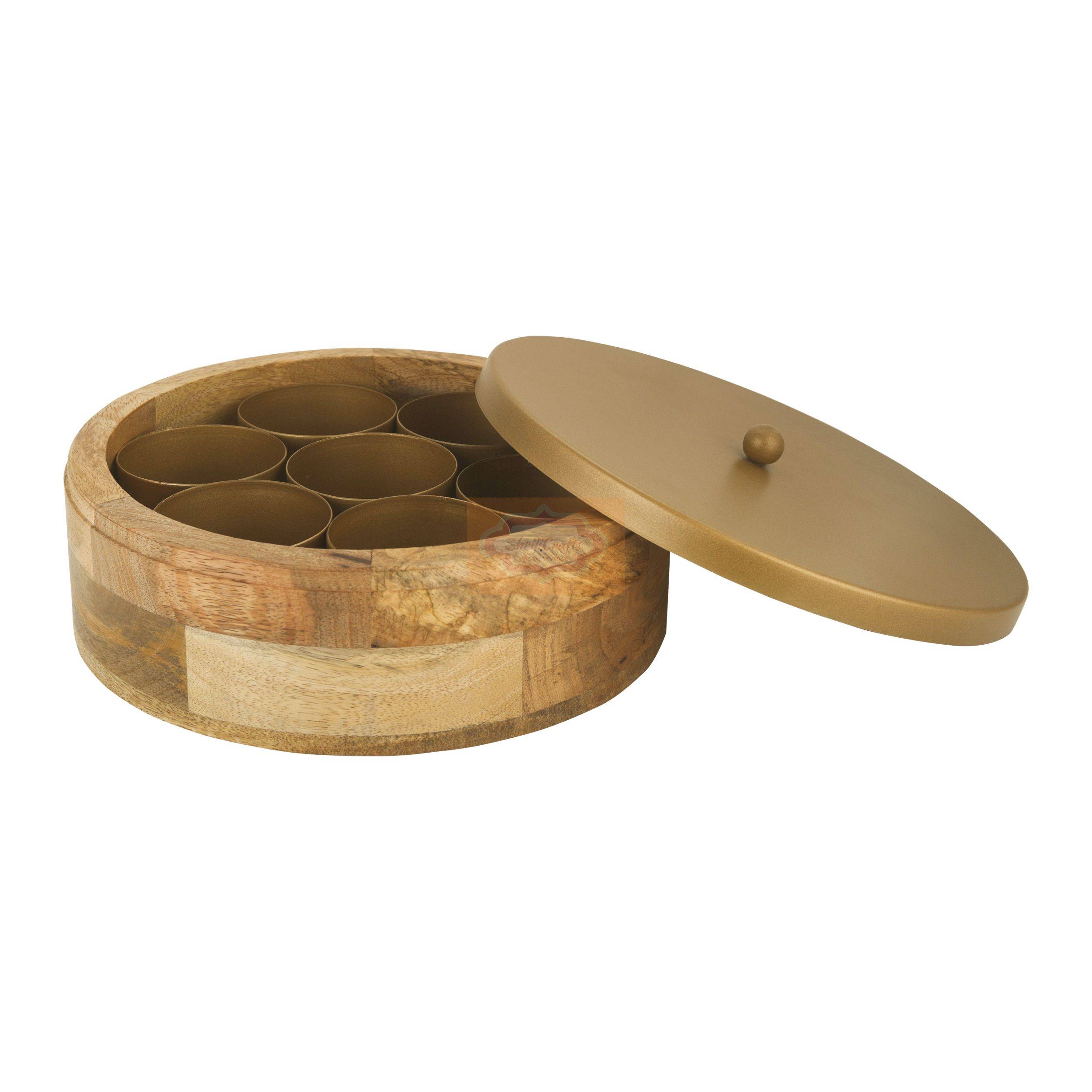 Wooden Masala Box - View 3