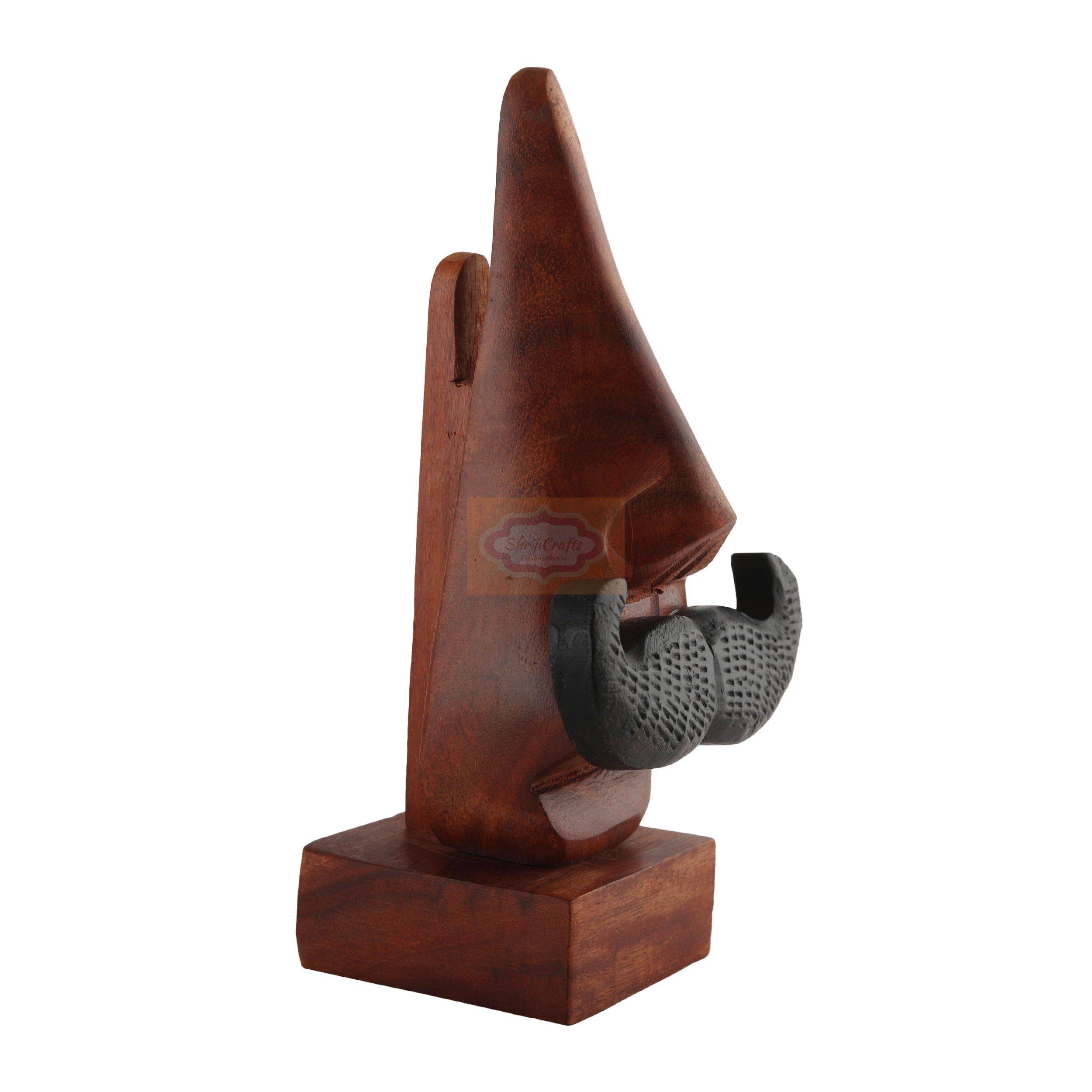 Handcrafted wooden eyeglass holder made from premium Rosewood and Mango Wood - View 5