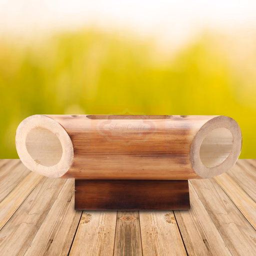 Handcrafted bamboo wooden mobile amplifier that naturally enhances your smartphone’s sound without electricity