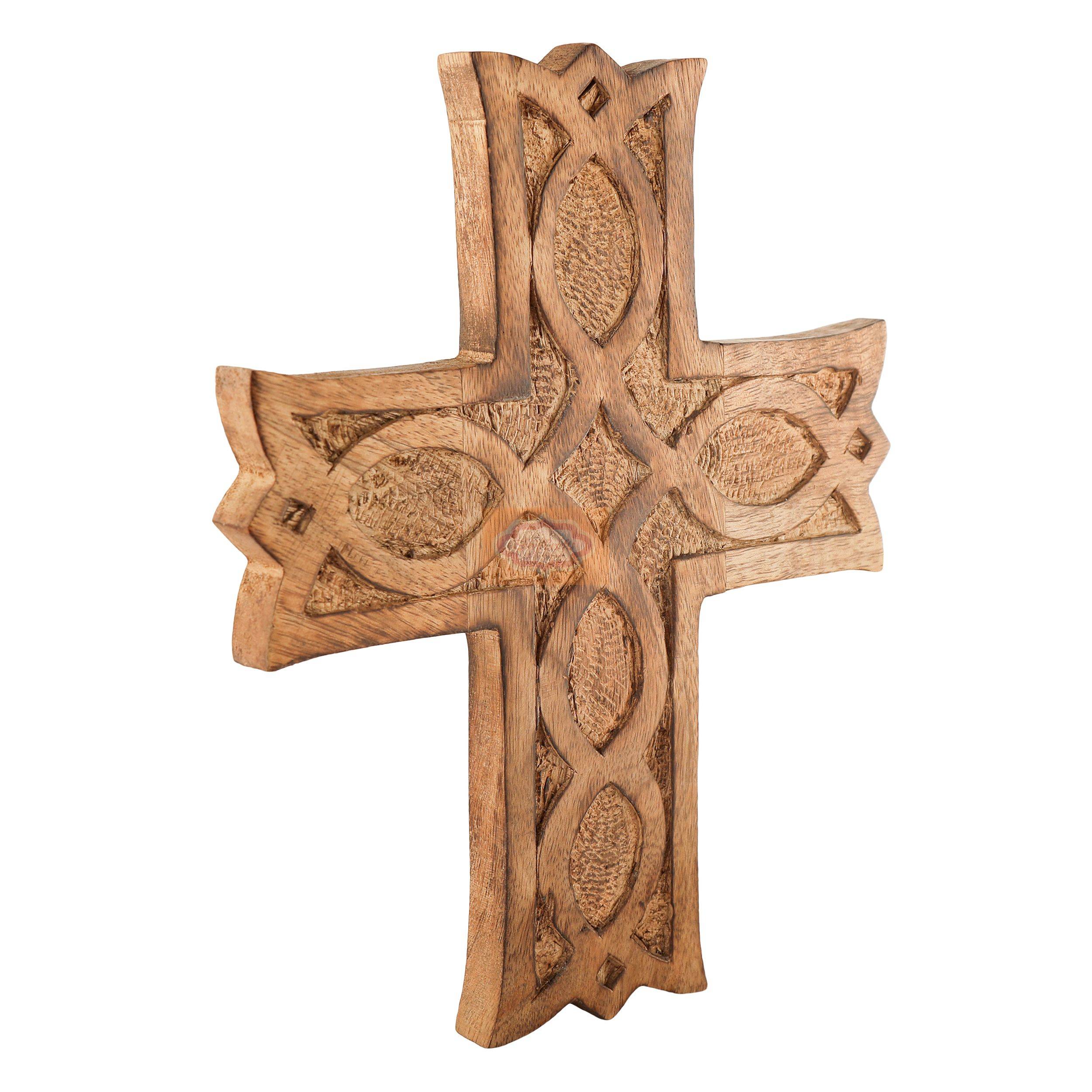 Wooden Catholic Cross - View 5