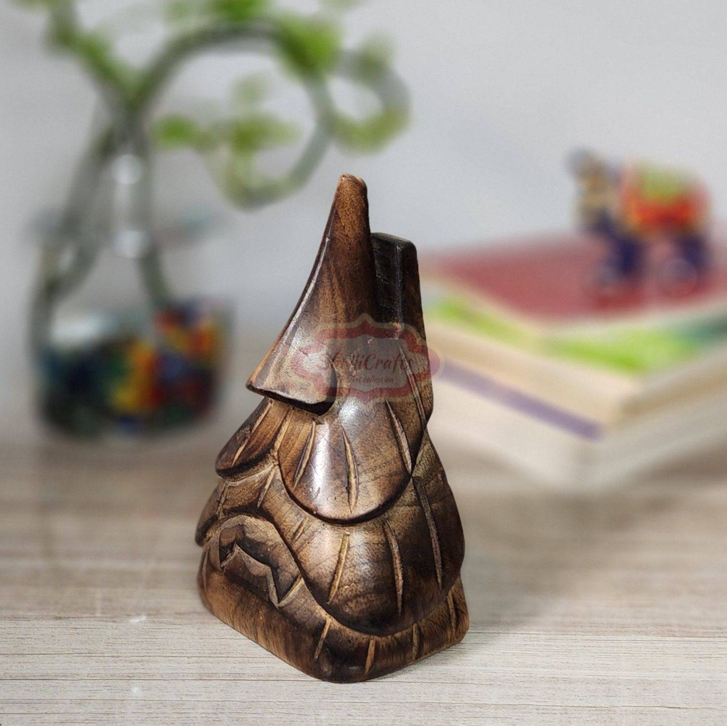 Handcrafted wooden spectacles holder for safely storing eyeglasses and sunglasses - View 5