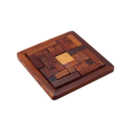 Handcrafted Wooden Jigsaw Puzzle made from premium Sheesham and Pine Wood