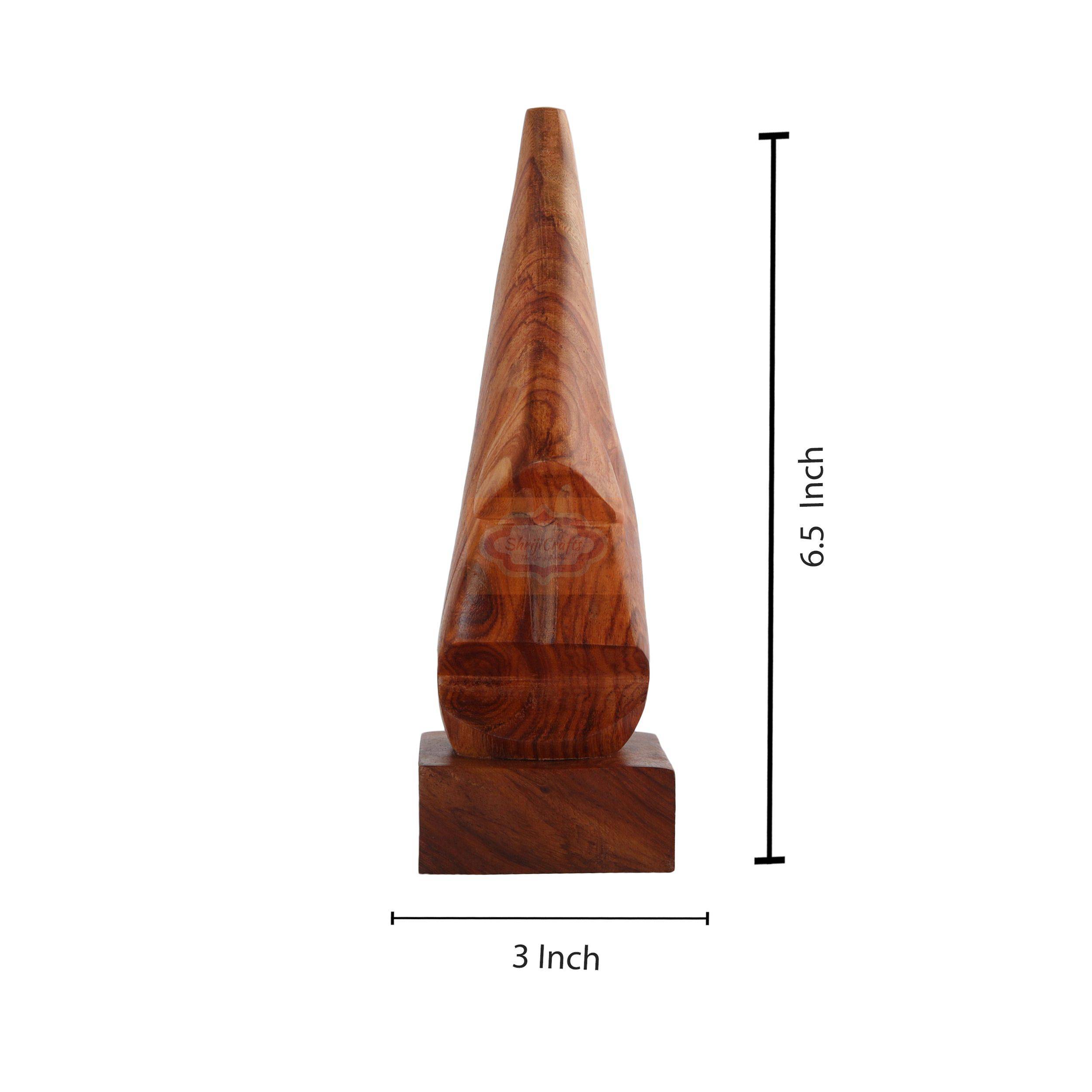 Wooden Eyeglass Holder Handcrafted wooden spectacle holder with a fun design - View 5