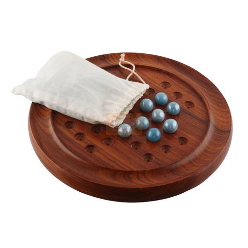 Handcrafted Solitaire board made from premium Sheesham wood