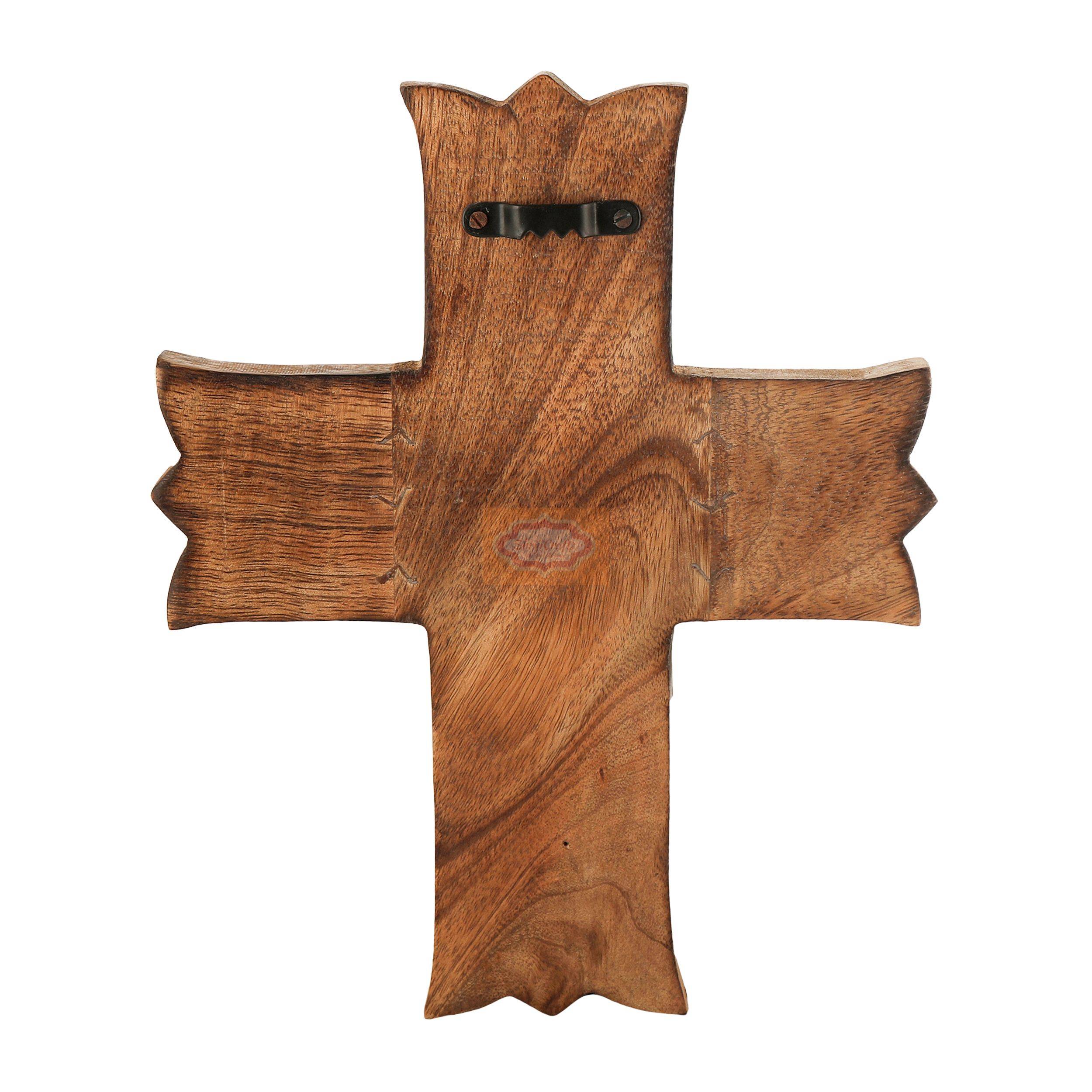 Wooden Catholic Cross - View 4