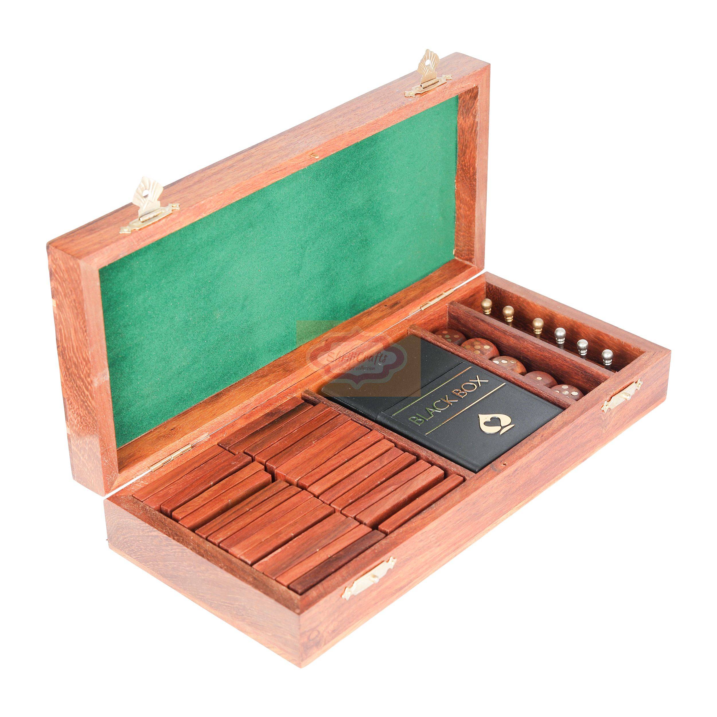 Wooden 4 in 1 Game Set - View 4