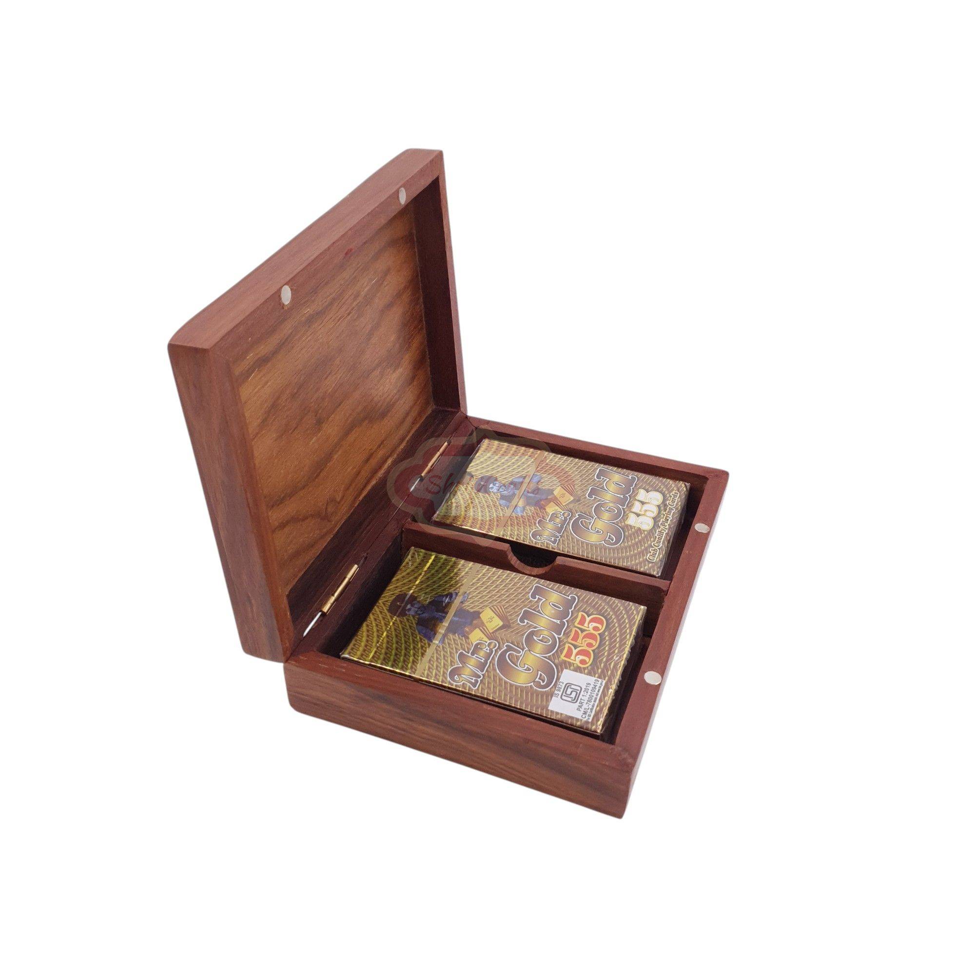 Handcrafted Wooden Card Holder for  - View 4