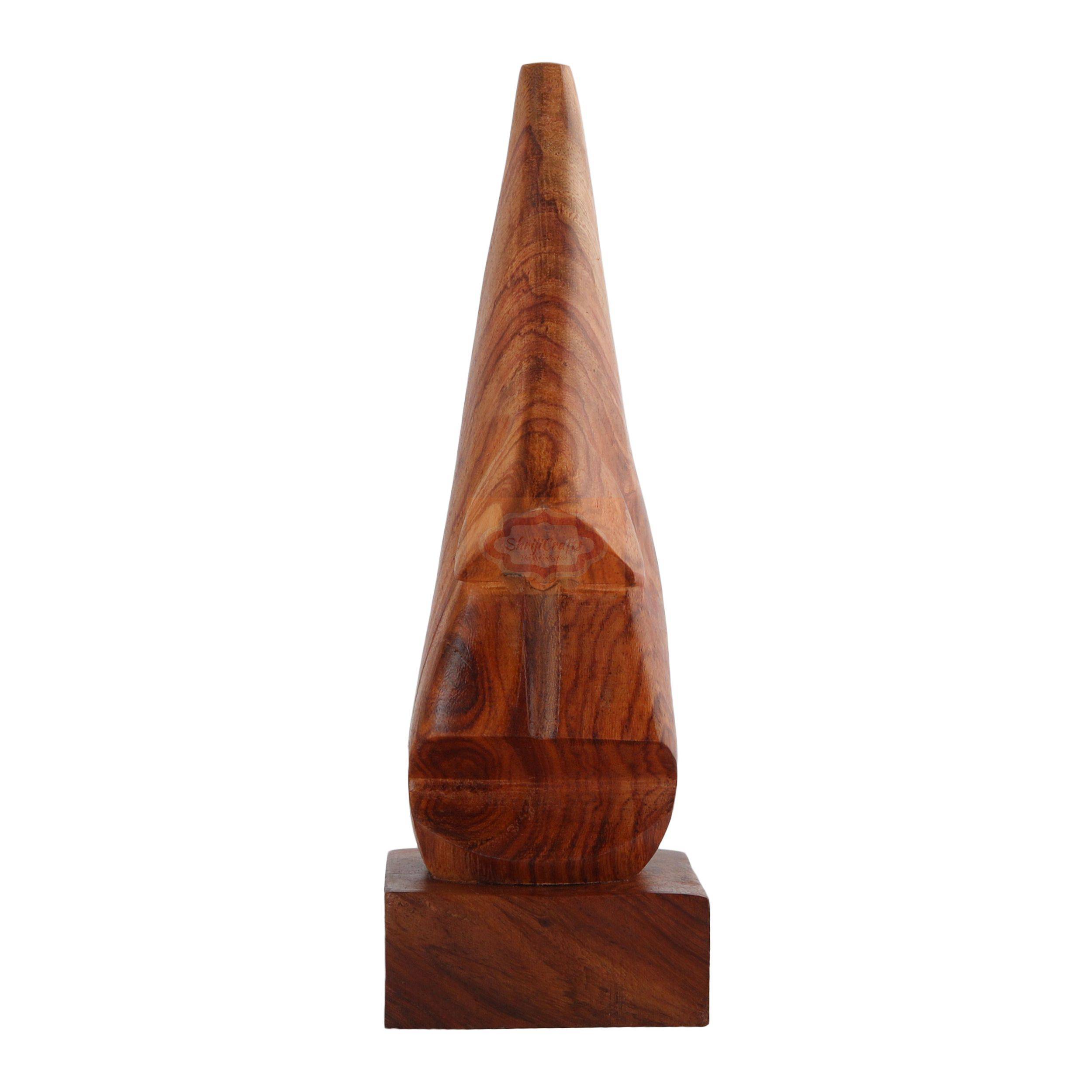 Wooden Eyeglass Holder Handcrafted wooden spectacle holder with a fun design - View 3