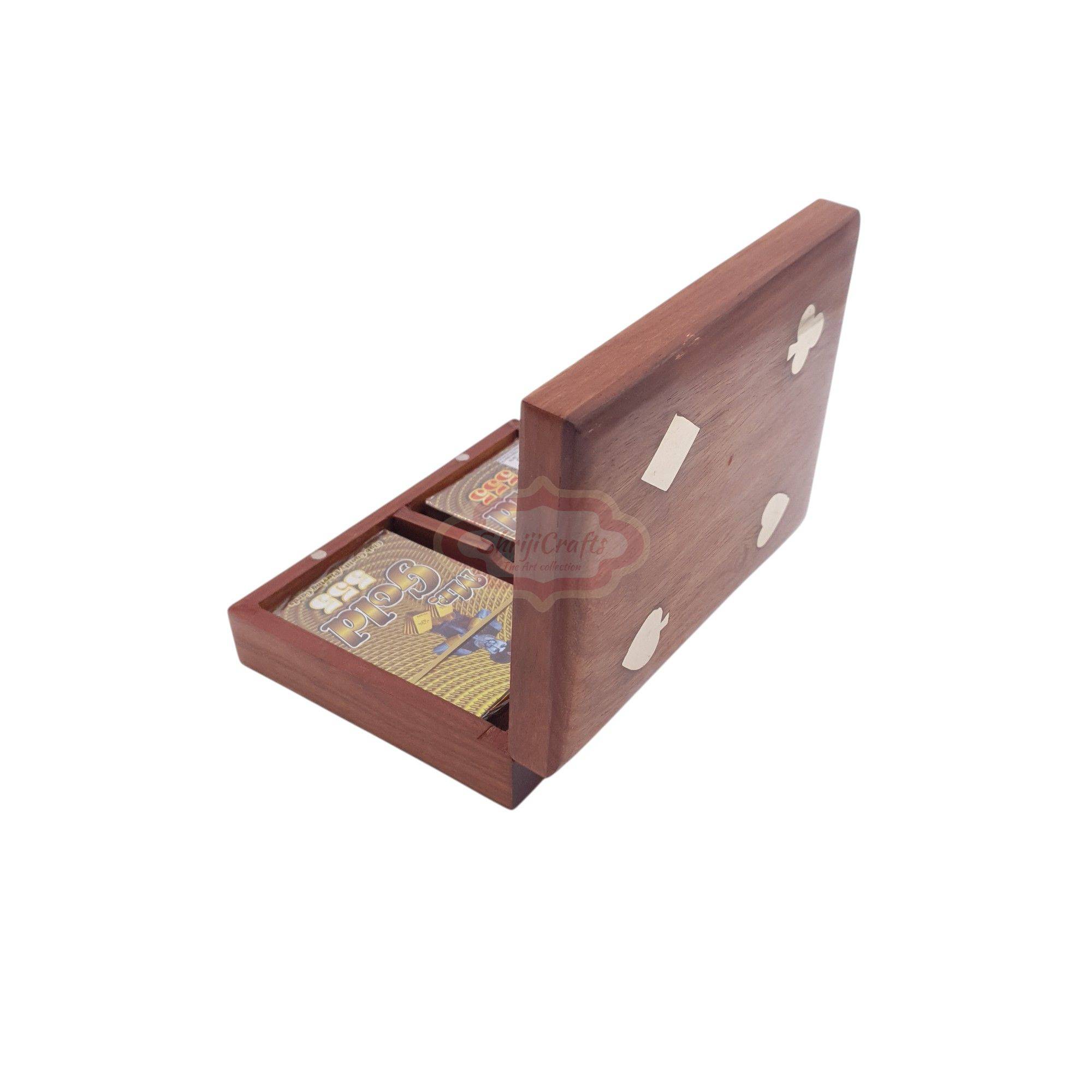 Handcrafted Wooden Card Holder for  - View 3