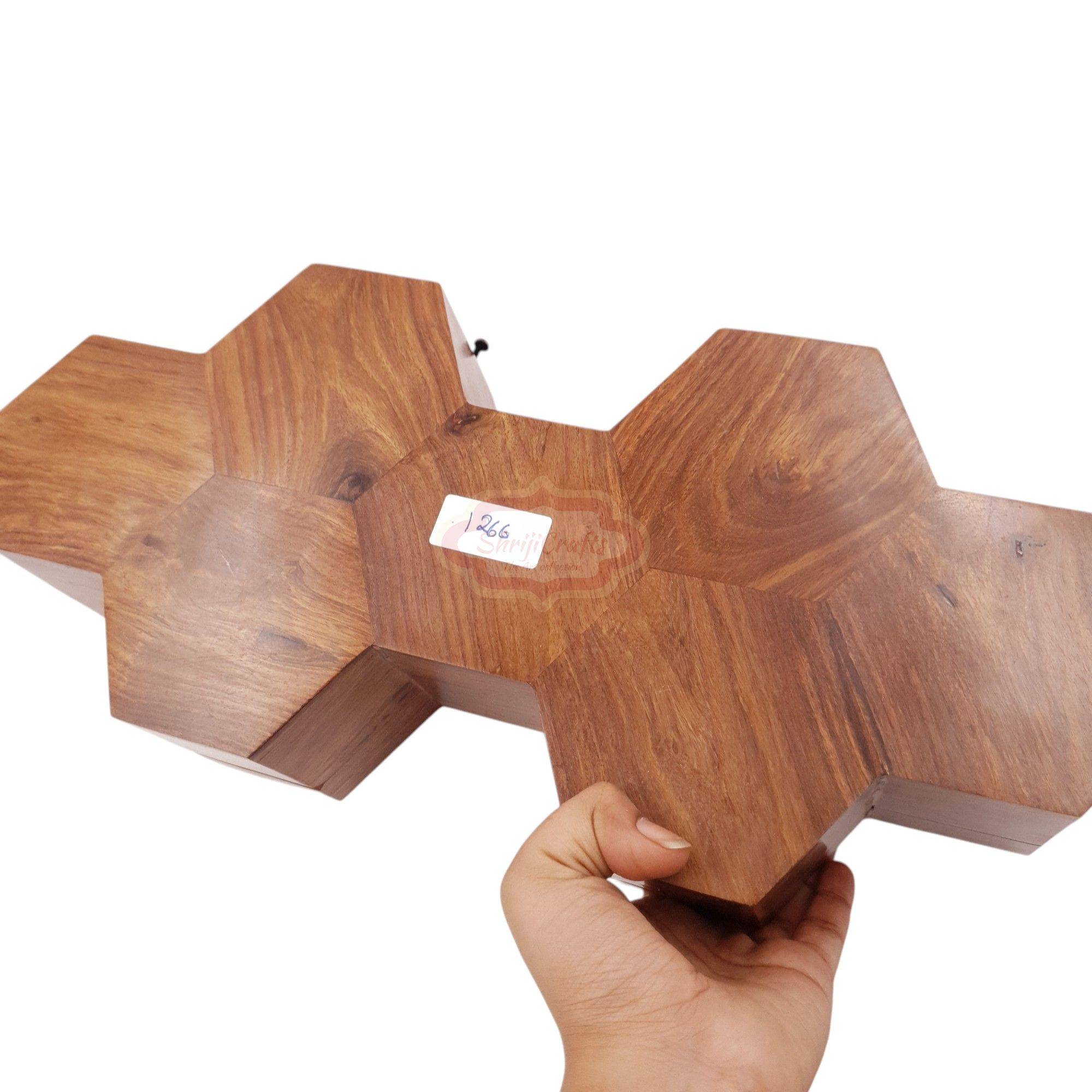 Handcrafted wooden watch box with 7 dedicated compartments - View 5